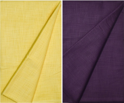 KUNDAN SULZ GWALIOR Cotton Blend Self Design Shirt Fabric