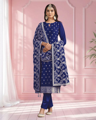 Dealbazaars Corporation Georgette Printed Salwar Suit Material
