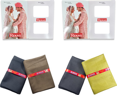 Rekag Cotton Blend Solid Shirt & Trouser Fabric