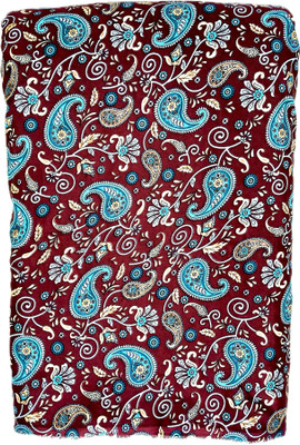 KurtiKo Crepe Floral Print Gown/Anarkali Kurta & Bottom Material