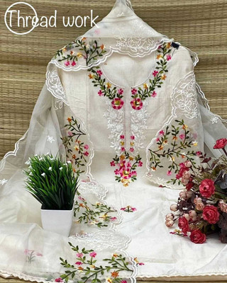 nayan Cotton Silk Self Design Salwar Suit Material