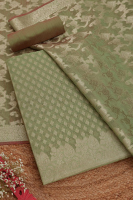 soch Chanderi Self Design Salwar Suit Material