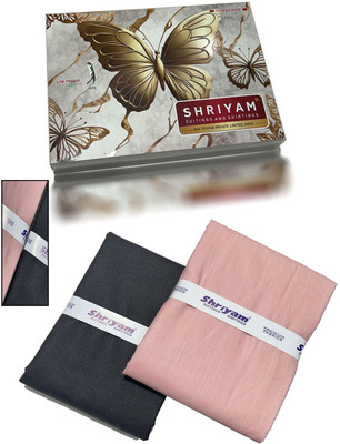 Shriyam Polycotton Solid Shirt & Trouser Fabric