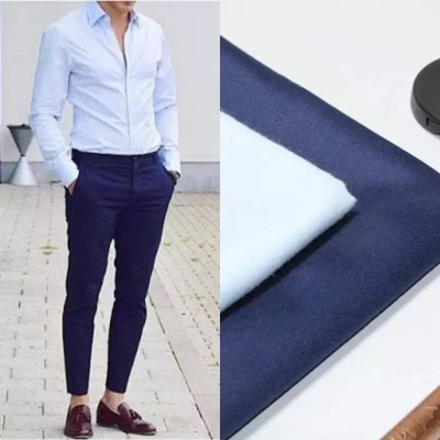 NILKHANTHFABRIC Polycotton Striped Shirt & Trouser Fabric