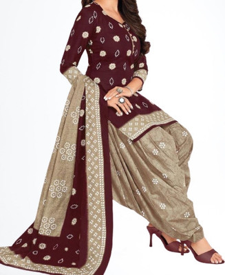 Krishani Creation Crepe Printed Salwar Suit Material