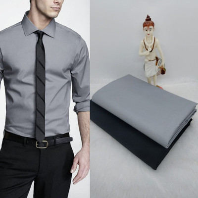 RAMESHTH Cotton Blend Solid Shirt & Trouser Fabric