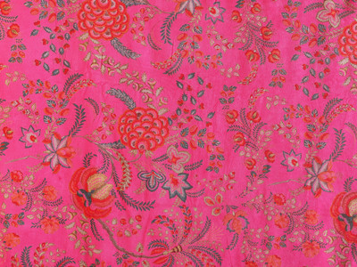 Ravaiyaa - Attitude Is Everything Velvet Floral Print Multi-purpose Fabric
