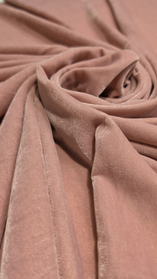 DCPL VELVET CREATION Velvet Solid Blouse Material