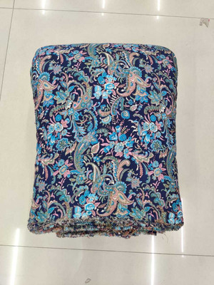 HIGHLANDING Crepe Solid, Printed Kurta Fabric