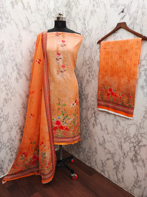 VERCO Muslin Printed Salwar Suit Material