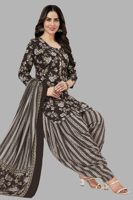 SHREE JEENMATA COLLECTION Pure Cotton Printed Kurta & Patiyala Material