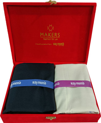 Raymond Pure Cotton Solid Shirt & Trouser Fabric