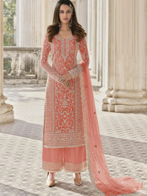 Dealbazaars Corporation Net/Lace Embroidered, Embellished, Self Design Salwar Suit Material