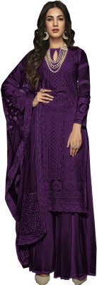 Restostar Straight Gown(Purple)