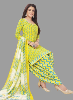 nayan Crepe Printed Salwar Suit Material