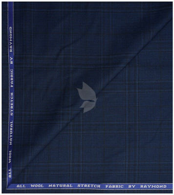 Raymond Wool Checkered Trouser Fabric