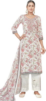 Soul Essence Wool Embroidered Salwar Suit Material