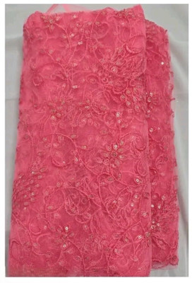 Nasimdress Net/Lace Floral Print Multi-purpose Fabric