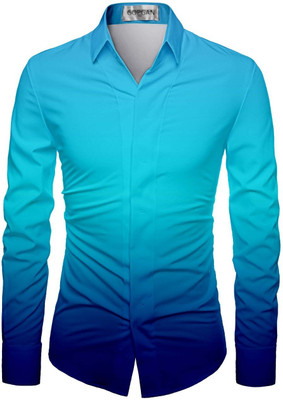 amanistore Cotton Blend Self Design Shirt Fabric