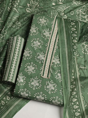 Meena Bazaar Cotton Blend Solid Salwar Suit Material