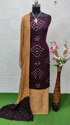 INITHI Viscose Rayon Printed Salwar Suit Material