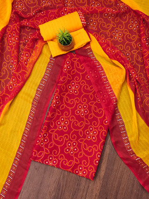 ANAND Crepe Printed Salwar Suit Material