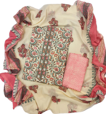 GC80 BY GAURI COLLECTION Pure Cotton Printed Salwar Suit Material