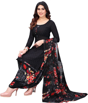 Payal Creation Crepe Paisley Salwar Suit Material