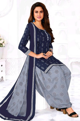 Rosniya Crepe Printed Salwar Suit Material
