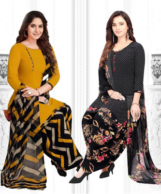 Caoimhe Crepe Printed Salwar Suit Material