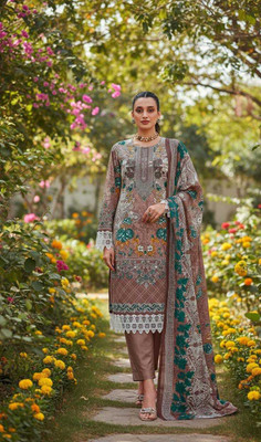 Chingaari Pure Cotton Printed Kurta Fabric