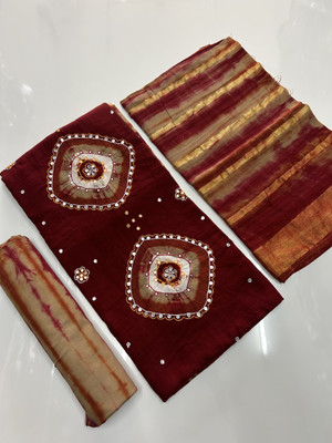 Drashti Creation Pure Cotton Embellished Salwar Suit Material