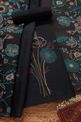 soch Chanderi Self Design Salwar Suit Material