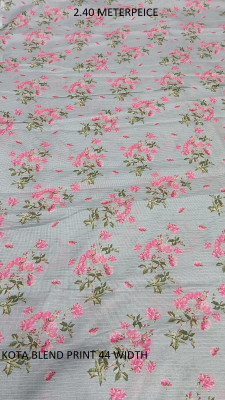 SATKAAR FASHIONS Silk Blend Embroidered Multipurpose Running Fabric