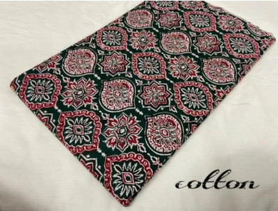 MEHAK PRETTY CLOTHES Pure Cotton Printed Kurta Fabric