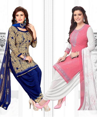 Caoimhe Crepe Printed Salwar Suit Material