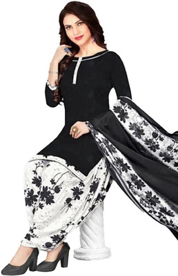 Drashti Creation Crepe Printed Salwar Suit Material