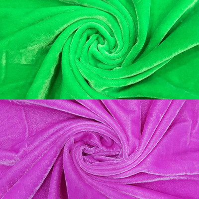 Seg Velvet Solid Blouse Material
