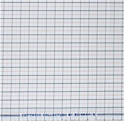 Siyaram's Pure Cotton Checkered Shirt Fabric
