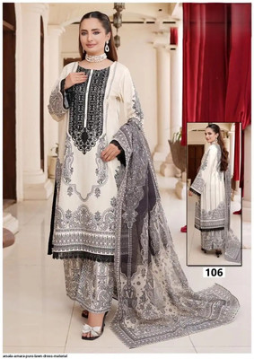 The ASAR Pure Cotton Floral Print, Printed Salwar Suit Material