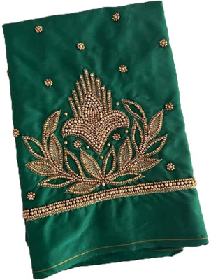 Peerless Art Silk Embroidered Blouse Material