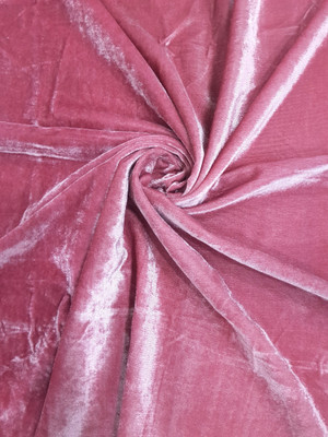 Seg Velvet Solid Multipurpose Running Fabric