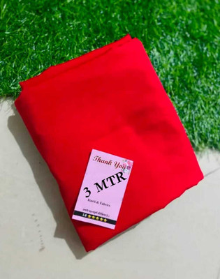 HouseOfCommon Crepe Solid Kurta Fabric