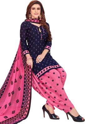 Agastya Crepe Printed Salwar Suit Material