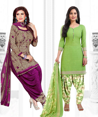 Caoimhe Crepe Printed Salwar Suit Material