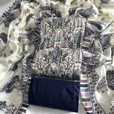 Printchoice Pure Cotton Printed Salwar Suit Material