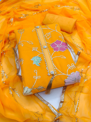 Nayanthara Trends Georgette Embroidered Salwar Suit Material