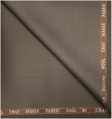 J Hampstead Viscose Rayon Solid Trouser Fabric