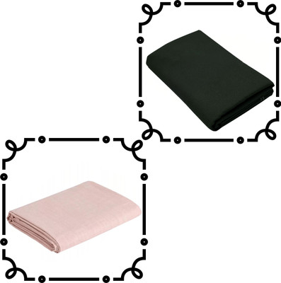 AARVISA Cotton Blend Solid Shirt & Trouser Fabric