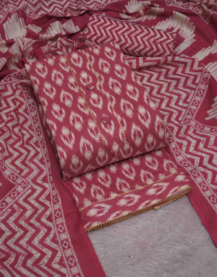 HouseOfCommon Cotton Blend Printed Salwar Suit Material